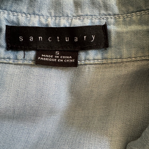 Sanctuary Boyfriend Shirt - Picture 3 of 4